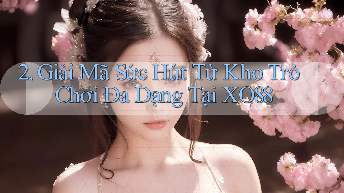2. Giải Mã Sức Hút Từ Kho Trò Chơi Đa Dạng Tại XO88