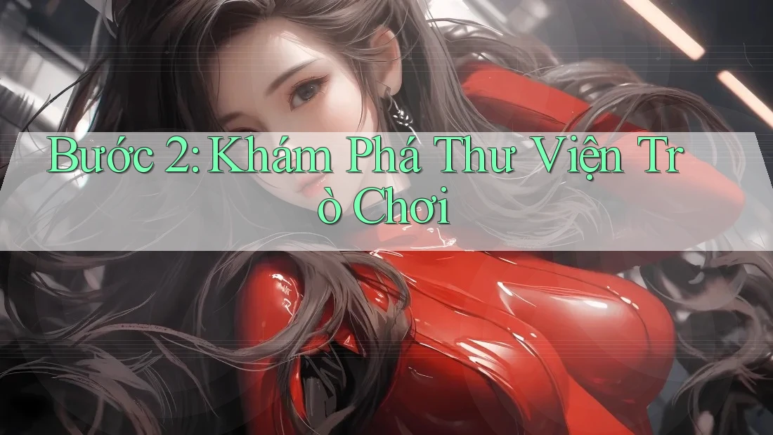 Bước 2: Khám Phá Thư Viện Trò Chơi