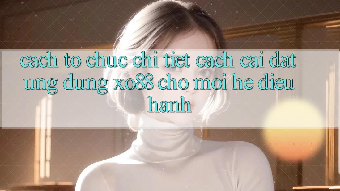Cách tổ chức Chi Tiết Cách Cài đặt Ứng dụng XO88 Cho Mọi Hệ Điều Hành