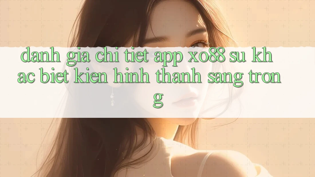 Đánh Giá Chi Tiết App XO88: Sự Khác Biệt Kiến hình thành Sang trọng
