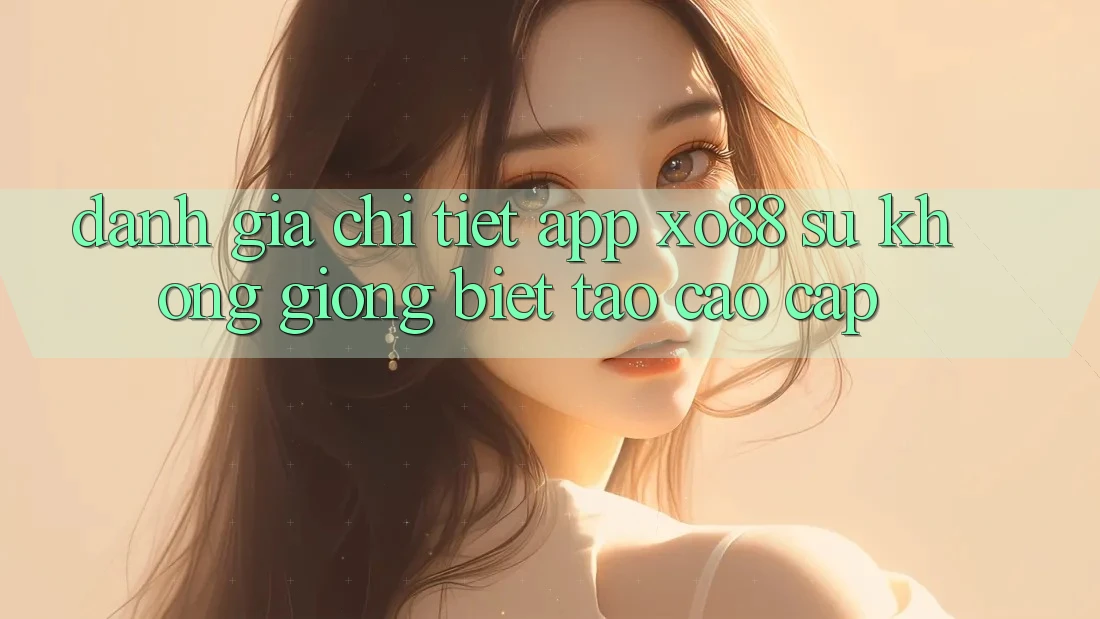 Đánh Giá Chi Tiết App XO88: Sự Không giống Biệt Tạo Cao cấp