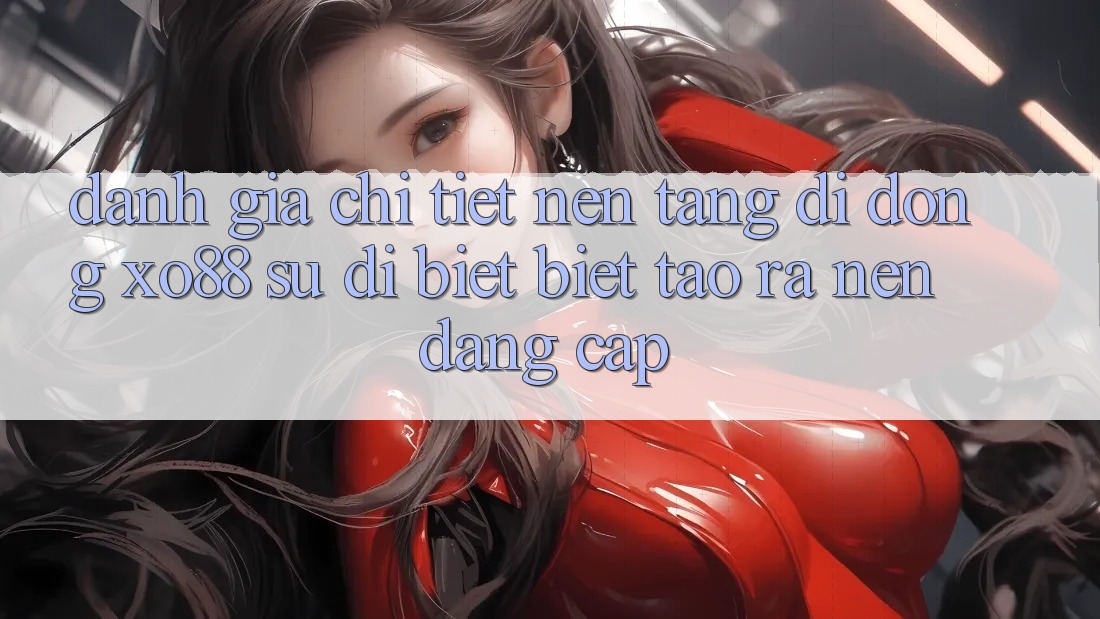 Đánh Giá Chi Tiết Nền tảng di động XO88: Sự Dị biệt Biệt Tạo ra Nên Đẳng Cấp