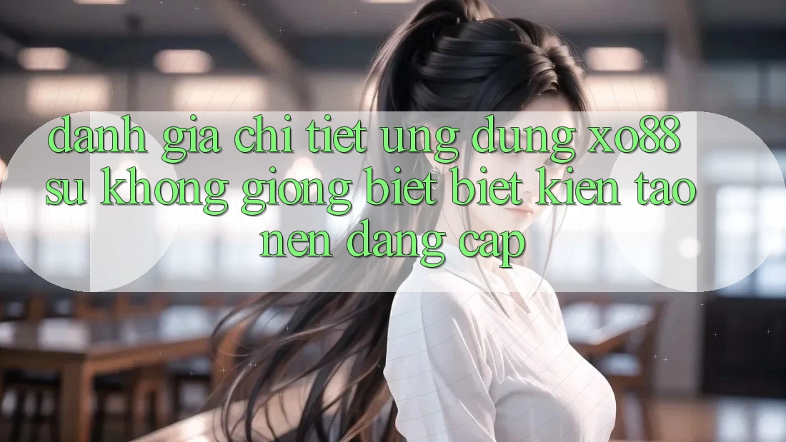 Đánh Giá Chi Tiết Ứng Dụng XO88: Sự Không giống biệt Biệt Kiến tạo nên Đẳng Cấp Đánh Giá Chi Tiết Ứng Dụng XO88: Sự Không giống biệt Biệt Kiến tạo nên Đẳng Cấp