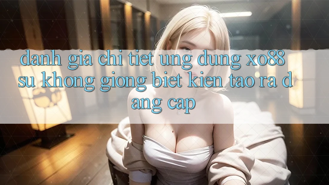 Đánh Giá Chi Tiết Ứng Dụng XO88: Sự Không giống Biệt Kiến tạo ra Đẳng Cấp