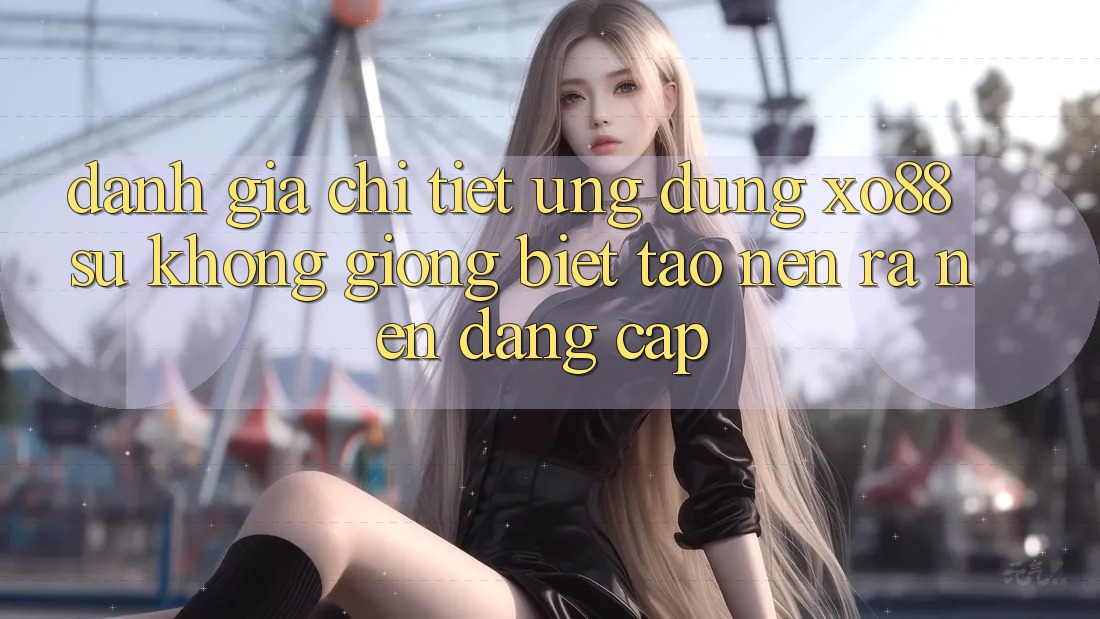 Đánh Giá Chi Tiết Ứng Dụng XO88: Sự Không giống Biệt Tạo nên ra Nên Đẳng cấp