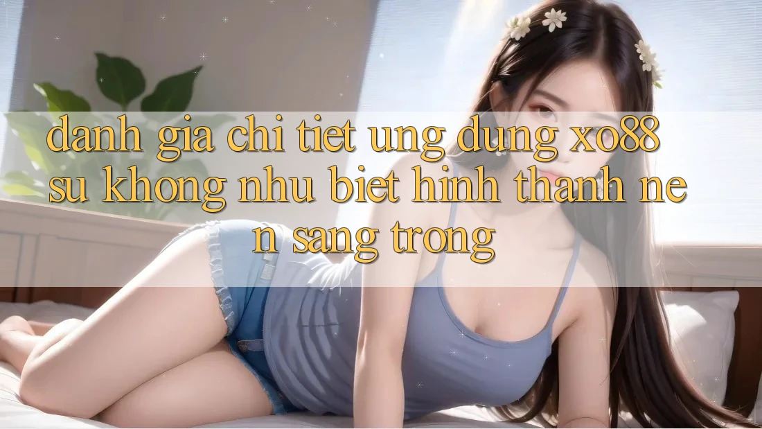 Đánh Giá Chi Tiết Ứng Dụng XO88: Sự Không như Biệt Hình thành Nên Sang trọng