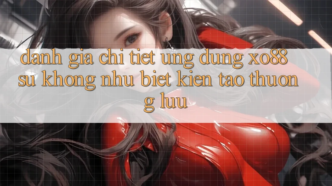 Đánh Giá Chi Tiết Ứng Dụng XO88: Sự Không như Biệt Kiến tạo Thượng lưu Đánh Giá Chi Tiết Ứng Dụng XO88: Sự Không như Biệt Kiến tạo Thượng lưu