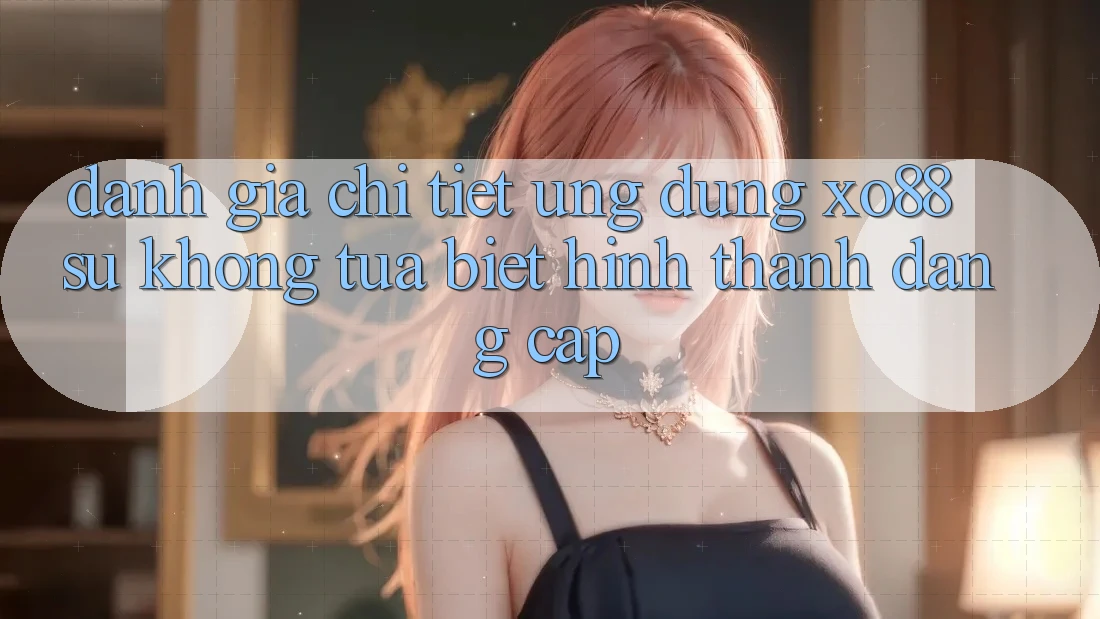 Đánh Giá Chi Tiết Ứng Dụng XO88: Sự Không tựa Biệt Hình thành Đẳng Cấp