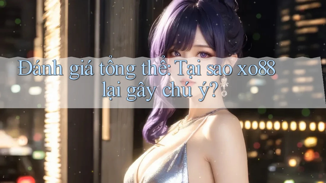 Đánh giá tổng thể: Tại sao xo88 lại gây chú ý?