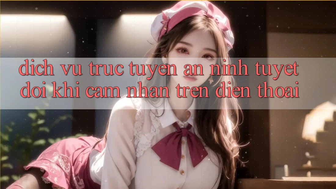 Dịch vụ trực tuyến An ninh Tuyệt Đối Khi Cảm nhận Trên Điện Thoại