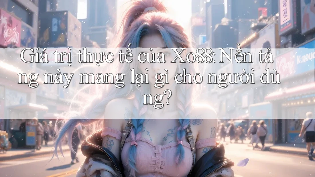 Giá trị thực tế của Xo88: Nền tảng này mang lại gì cho người dùng? Giá trị thực tế của Xo88: Nền tảng này mang lại gì cho người dùng?