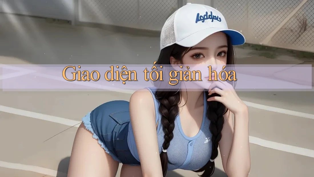 Giao diện tối giản hóa