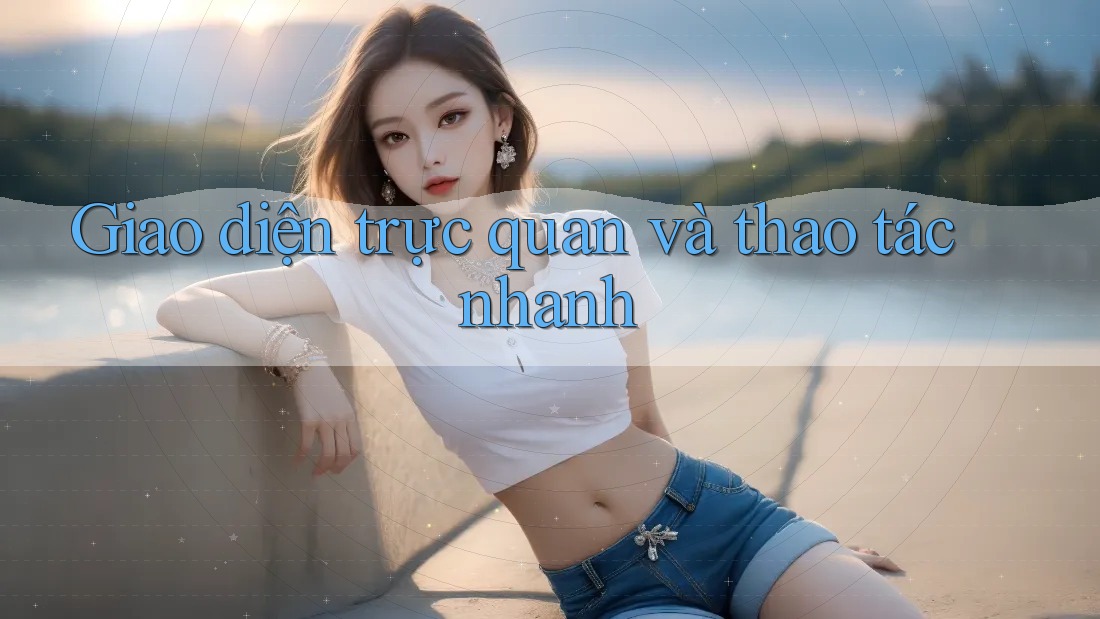 Giao diện trực quan và thao tác nhanh