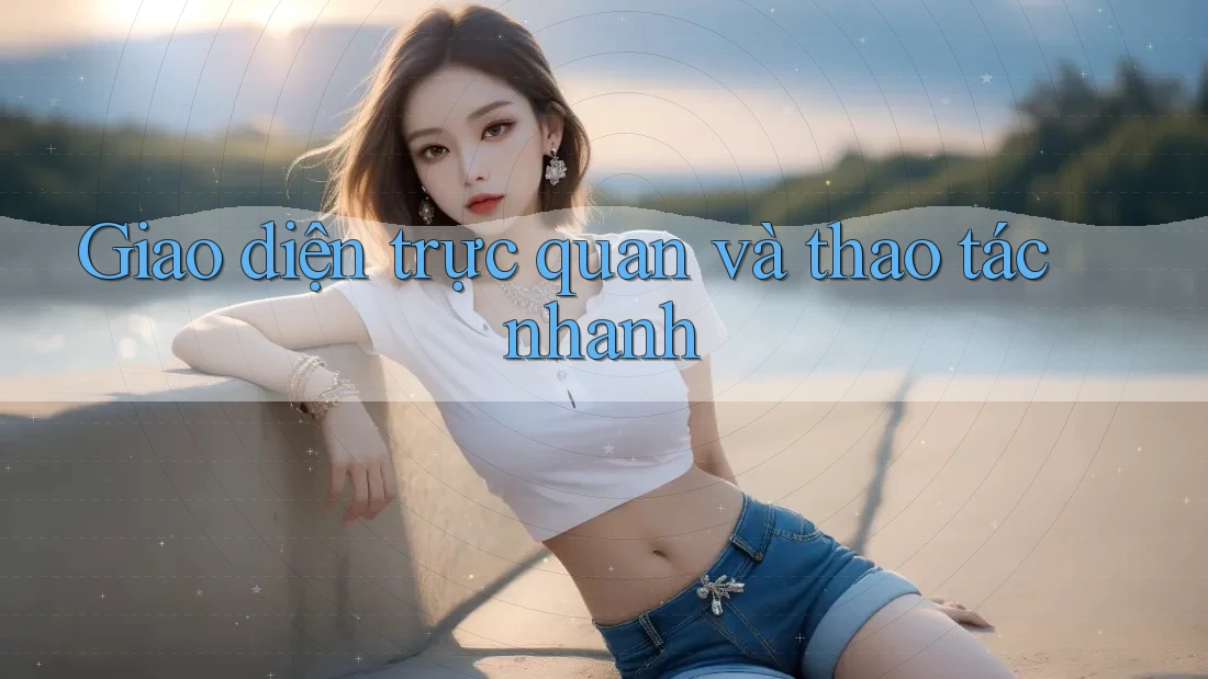 Giao diện trực quan và thao tác nhanh Giao diện trực quan và thao tác nhanh