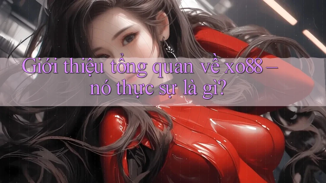 Giới thiệu tổng quan về xo88 – nó thực sự là gì?