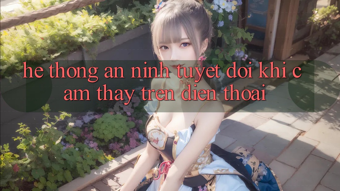 Hệ Thống An ninh Tuyệt Đối Khi Cảm thấy Trên Điện Thoại