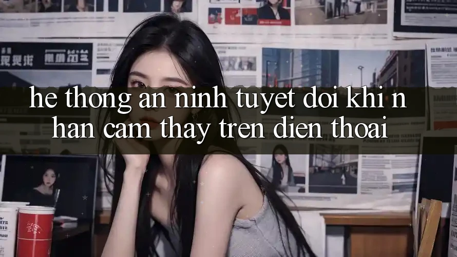Hệ Thống An ninh Tuyệt Đối Khi Nhận cảm thấy Trên Điện Thoại