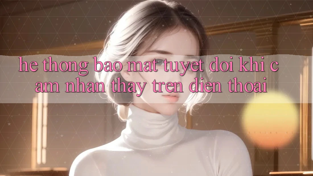 Hệ Thống Bảo Mật Tuyệt Đối Khi Cảm nhận thấy Trên Điện Thoại