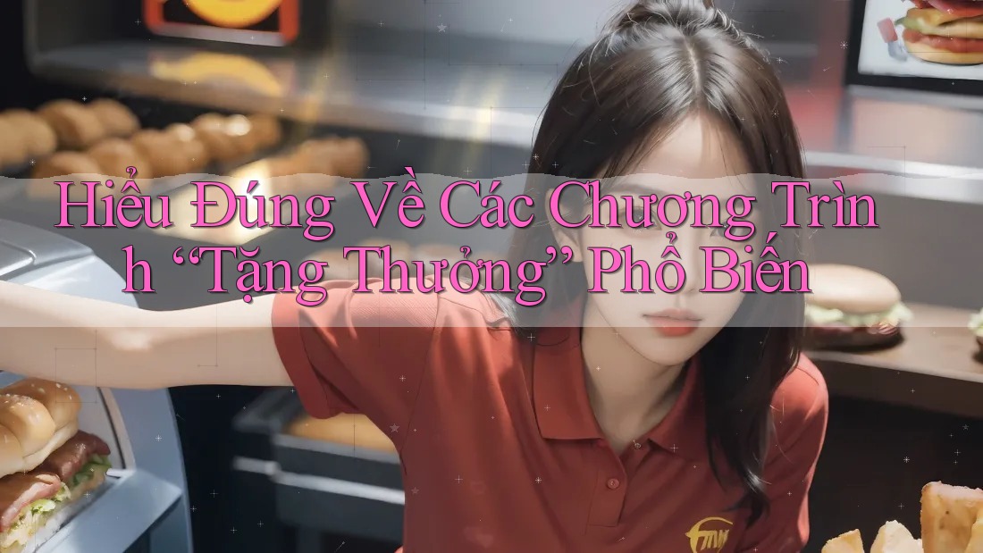 Hiểu Đúng Về Các Chương Trình “Tặng Thưởng” Phổ Biến Hiểu Đúng Về Các Chương Trình “Tặng Thưởng” Phổ Biến