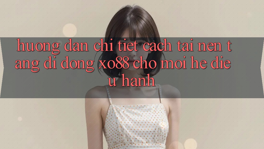 Hướng Dẫn Chi Tiết Cách Tải Nền tảng di động XO88 Cho Mọi Hệ Điều Hành