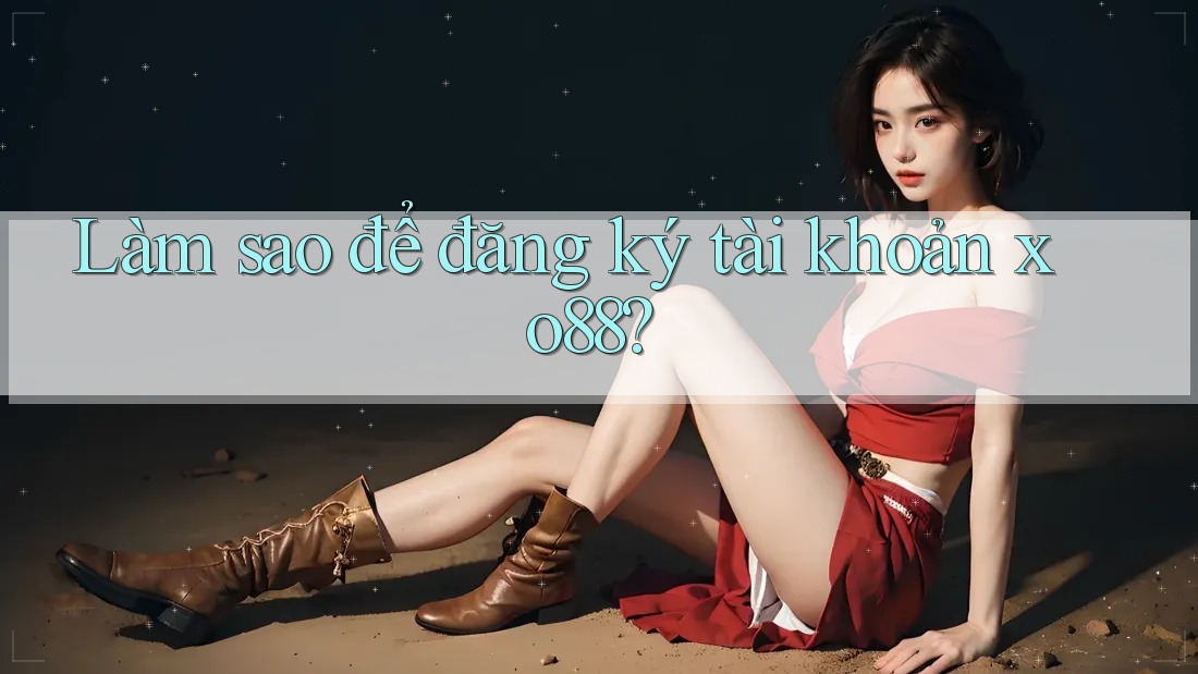 Làm sao để đăng ký tài khoản xo88?