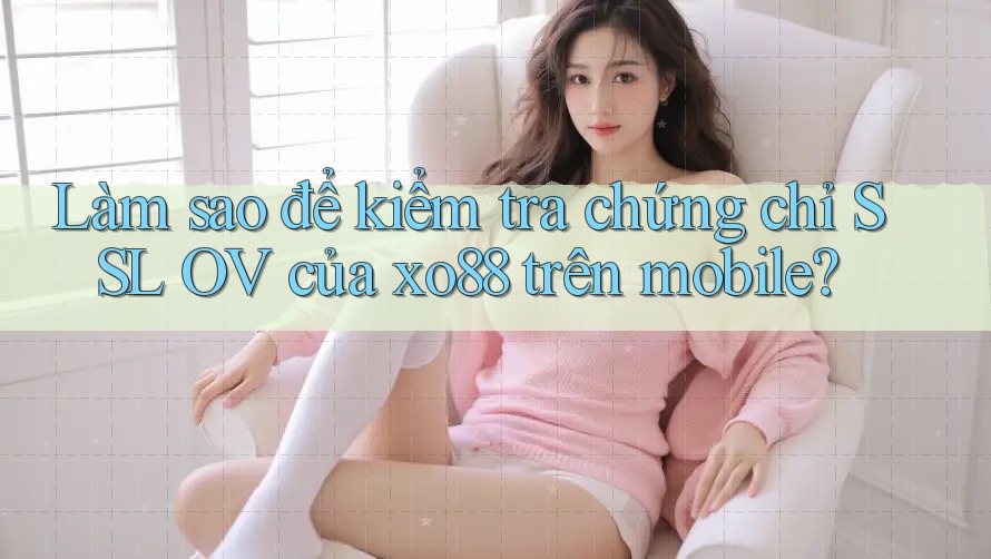Làm sao để kiểm tra chứng chỉ SSL OV của xo88 trên mobile?