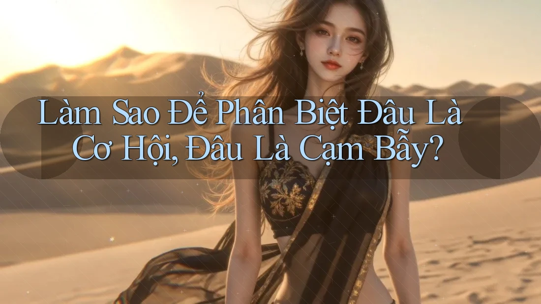 Làm Sao Để Phân Biệt Đâu Là Cơ Hội, Đâu Là Cạm Bẫy? Làm Sao Để Phân Biệt Đâu Là Cơ Hội, Đâu Là Cạm Bẫy?