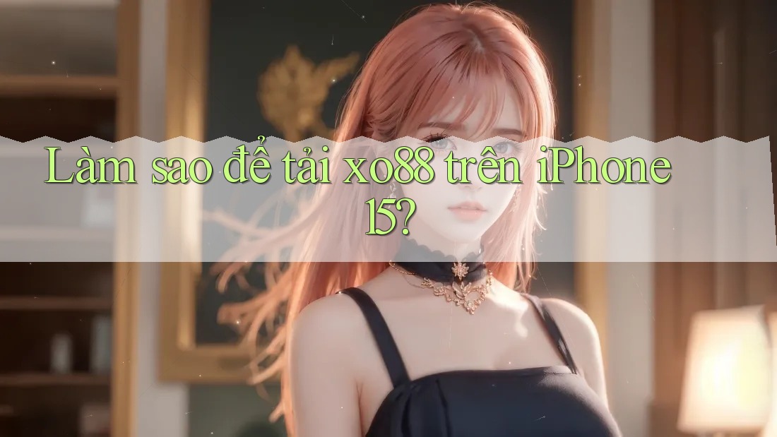 Làm sao để tải xo88 trên iPhone 15?