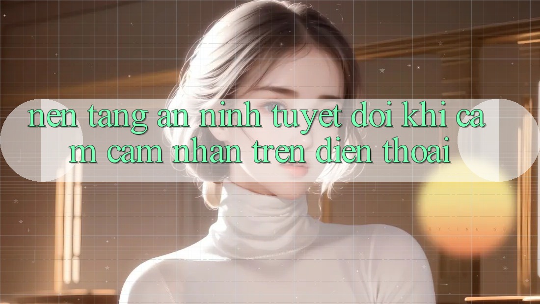 Nền tảng An ninh Tuyệt Đối Khi Cảm cảm nhận Trên Điện Thoại Nền tảng An ninh Tuyệt Đối Khi Cảm cảm nhận Trên Điện Thoại