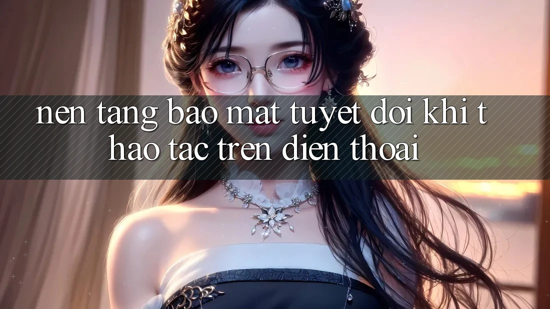 Nền tảng Bảo Mật Tuyệt Đối Khi Thao tác Trên Điện Thoại