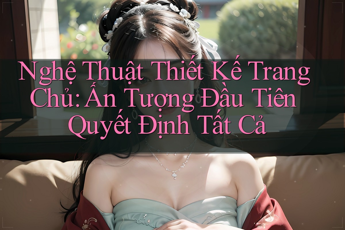 Nghệ Thuật Thiết Kế Trang Chủ: Ấn Tượng Đầu Tiên Quyết Định Tất Cả