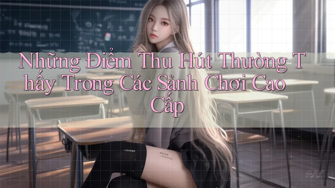 Những Điểm Thu Hút Thường Thấy Trong Các Sảnh Chơi Cao Cấp Những Điểm Thu Hút Thường Thấy Trong Các Sảnh Chơi Cao Cấp