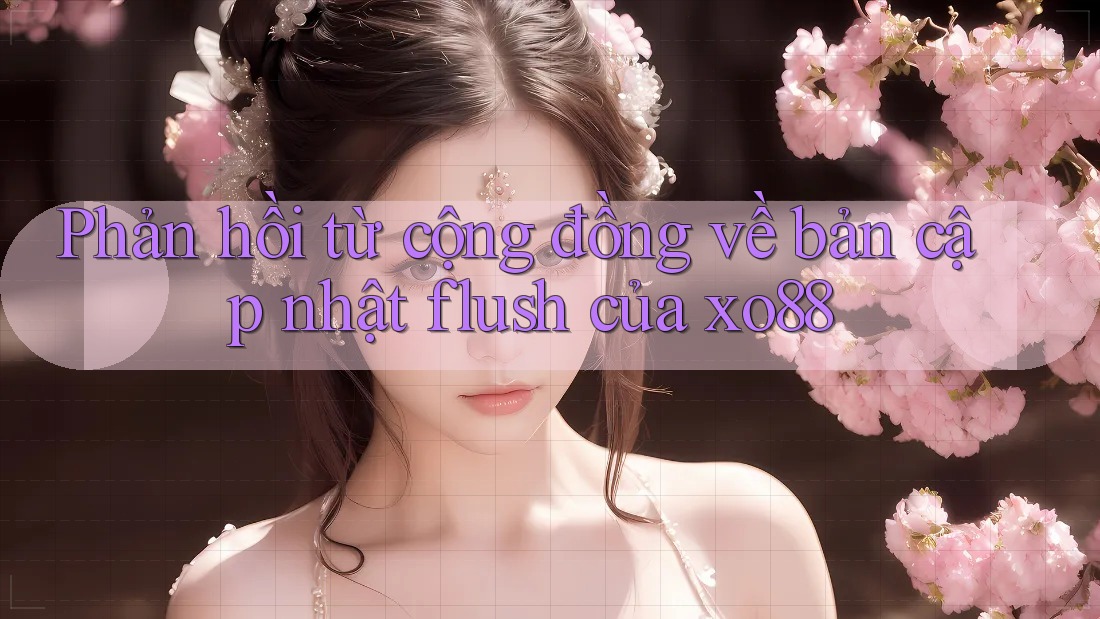 Phản hồi từ cộng đồng về bản cập nhật flush của xo88