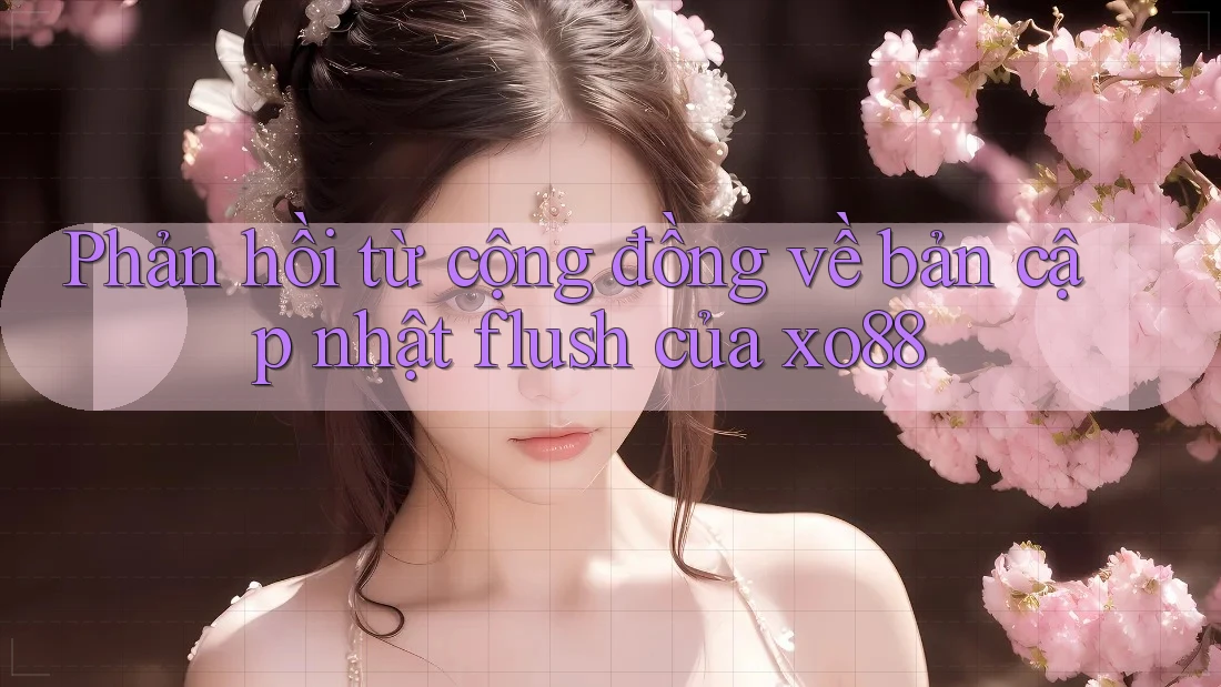 Phản hồi từ cộng đồng về bản cập nhật flush của xo88
