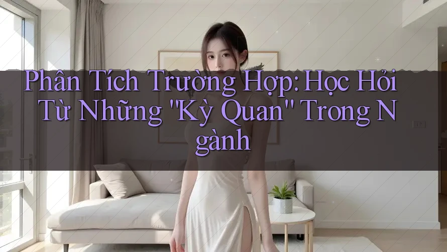Phân Tích Trường Hợp: Học Hỏi Từ Những “Kỳ Quan” Trong Ngành