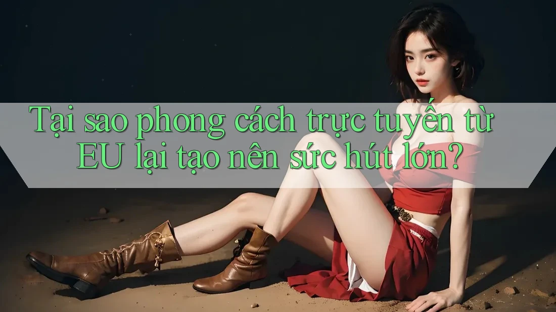Tại sao phong cách trực tuyến từ EU lại tạo nên sức hút lớn?
