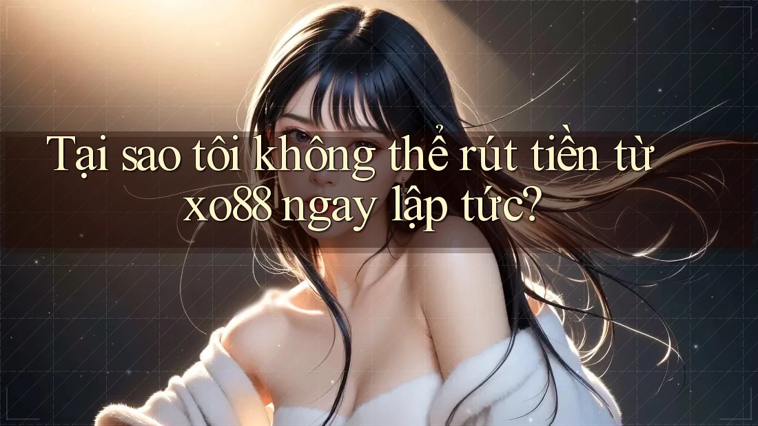 Tại sao tôi không thể rút tiền từ xo88 ngay lập tức? Tại sao tôi không thể rút tiền từ xo88 ngay lập tức?