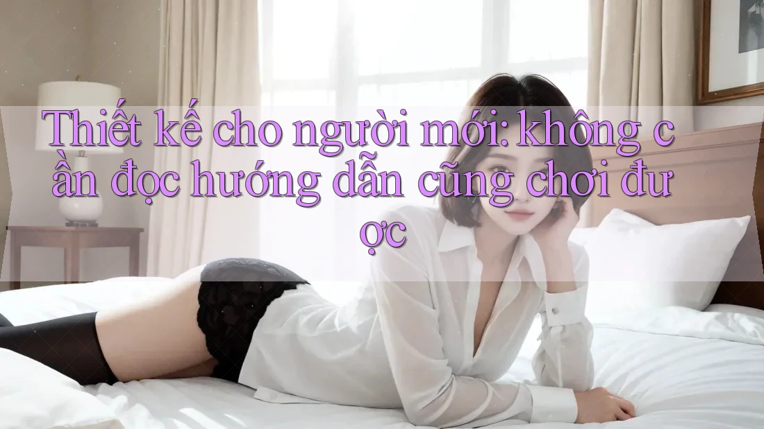 Thiết kế cho người mới: không cần đọc hướng dẫn cũng chơi được