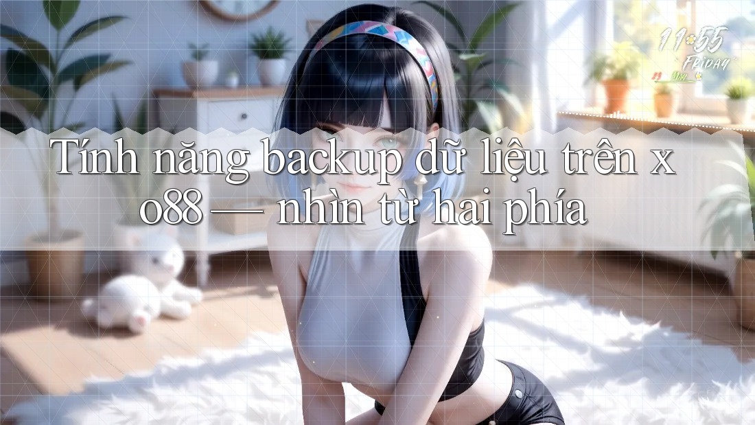 Tính năng backup dữ liệu trên xo88 — nhìn từ hai phía Tính năng backup dữ liệu trên xo88 — nhìn từ hai phía