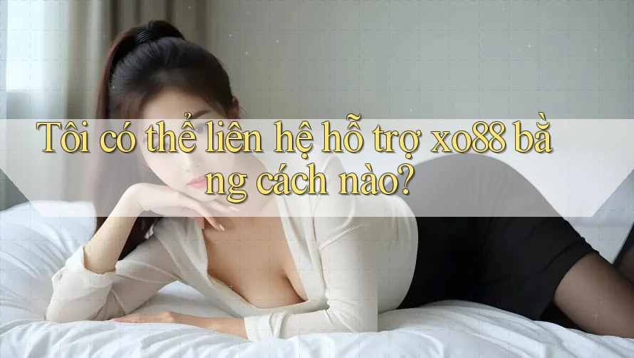 Tôi có thể liên hệ hỗ trợ xo88 bằng cách nào?