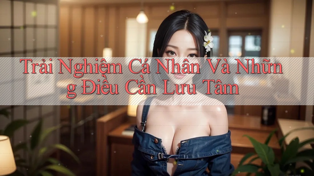 Trải Nghiệm Cá Nhân và Những Điều Cần Lưu Tâm Trải Nghiệm Cá Nhân và Những Điều Cần Lưu Tâm