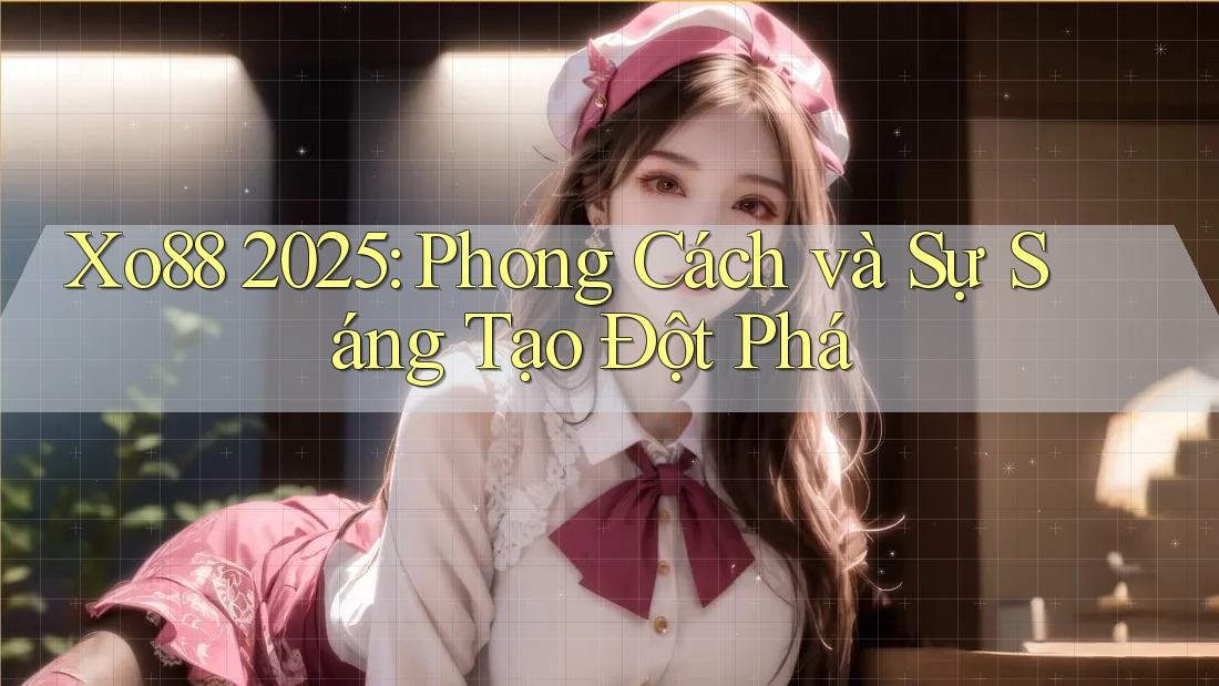 Xo88 2025: Phong Cách và Sự Sáng Tạo Đột Phá