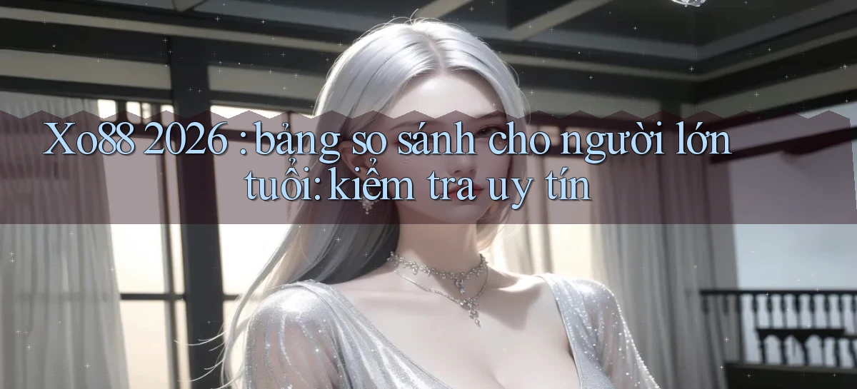 Xo88 2026 bảng so sánh cho người lớn tuổi kiểm tra uy tín