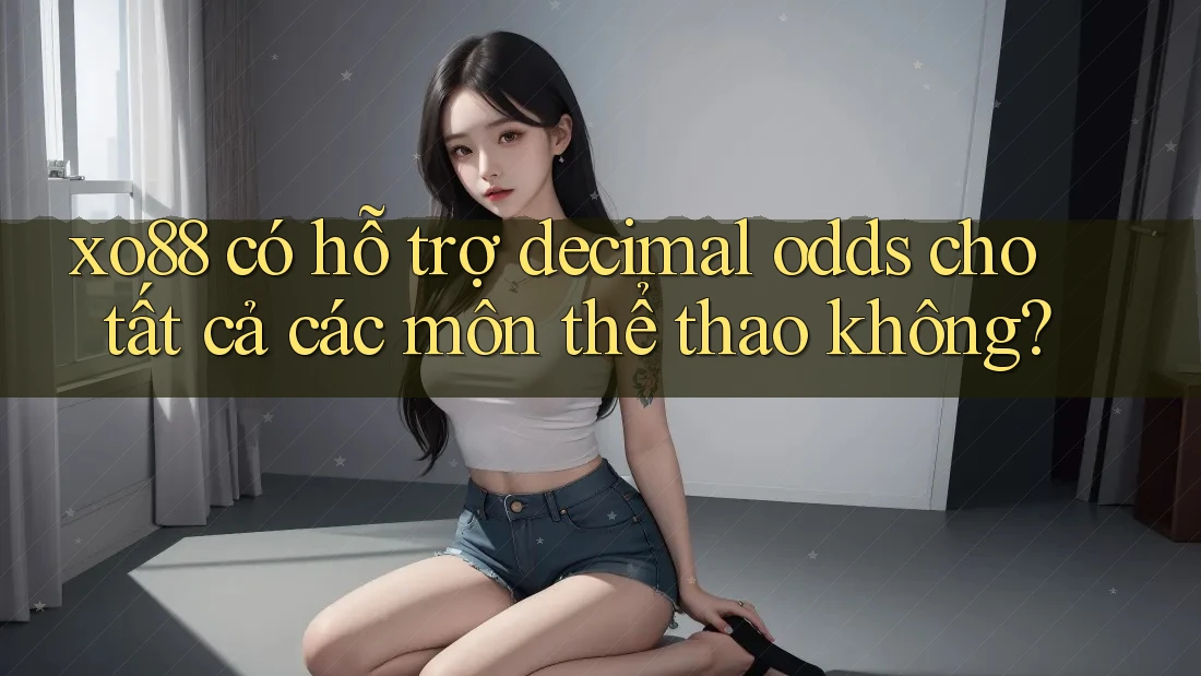 xo88 có hỗ trợ decimal odds cho tất cả các môn thể thao không? xo88 có hỗ trợ decimal odds cho tất cả các môn thể thao không?