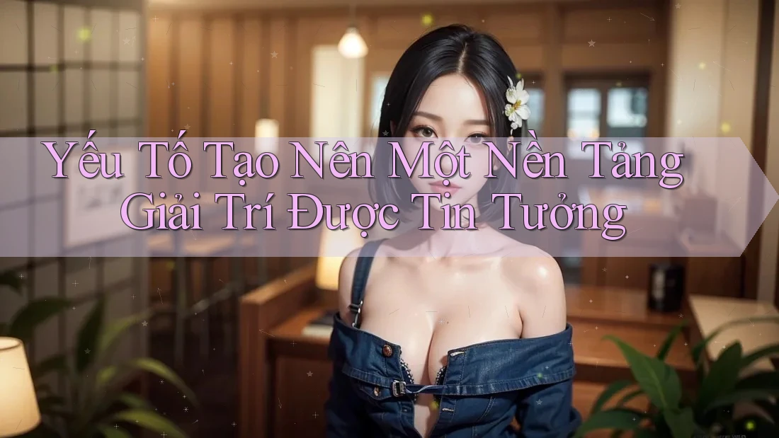 Yếu Tố Tạo Nên Một Nền Tảng Giải Trí Được Tin Tưởng Yếu Tố Tạo Nên Một Nền Tảng Giải Trí Được Tin Tưởng